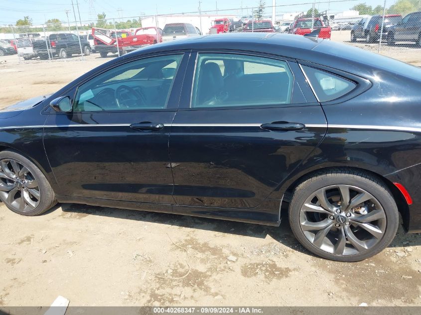 2016 Chrysler 200 S VIN: 1C3CCCDG5GN179604 Lot: 40268347