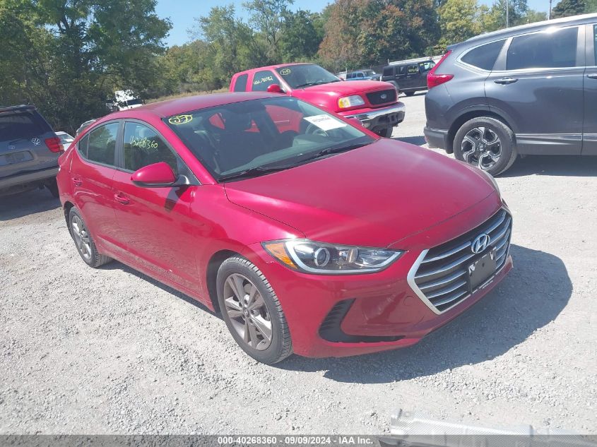 2017 HYUNDAI ELANTRA SE - KMHD84LF9HU207469