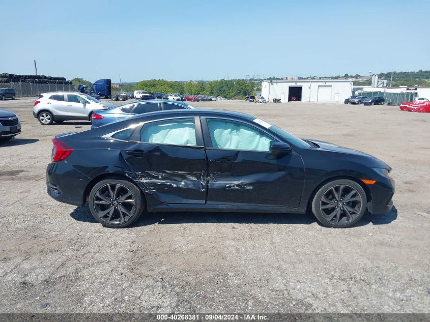 2020 Honda Civic Sport VIN: 2HGFC2F86LH572895 Lot: 40268381