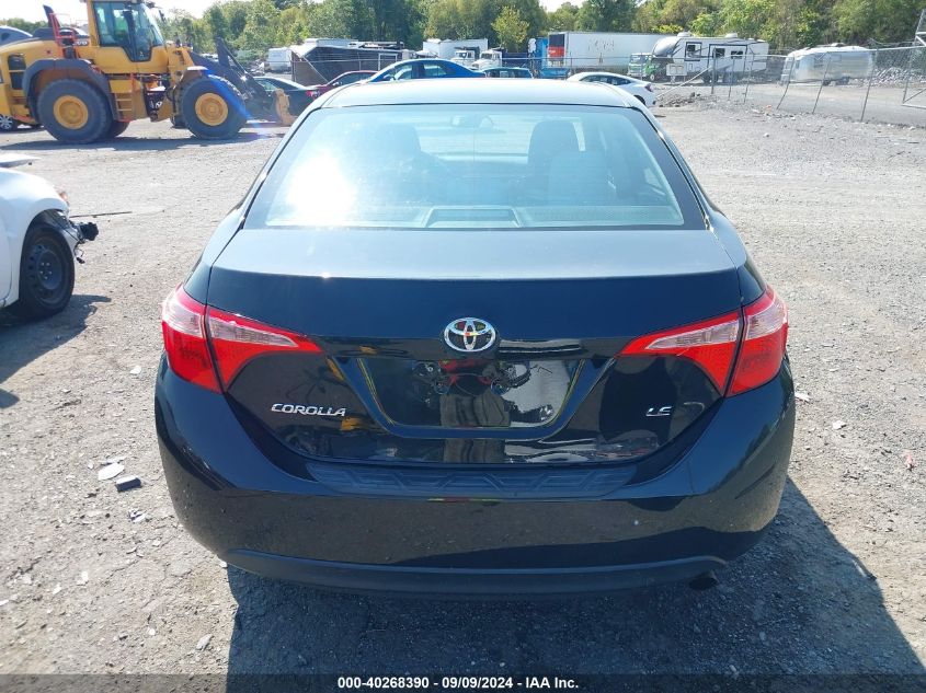 2019 Toyota Corolla Le VIN: 2T1BURHE0KC210639 Lot: 40268390