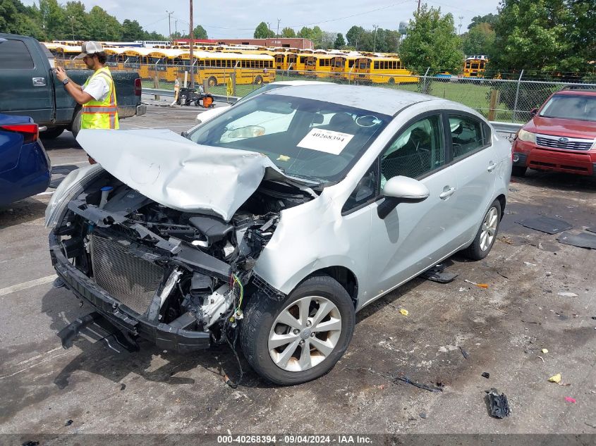 2013 Kia Rio Ex VIN: KNADN4A36D6115141 Lot: 40268394