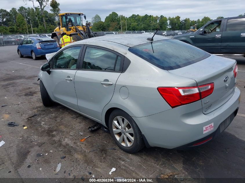 2013 Kia Rio Ex VIN: KNADN4A36D6115141 Lot: 40268394