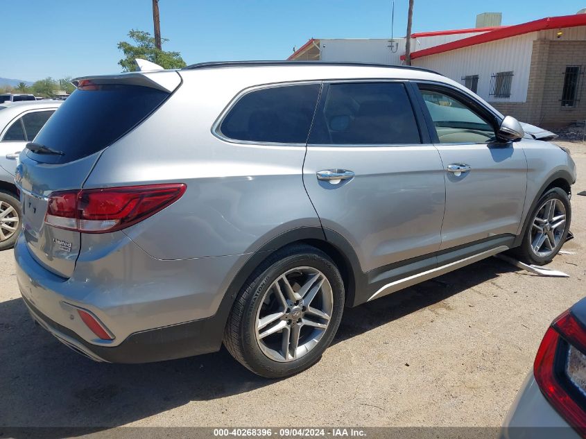 2018 Hyundai Santa Fe Se/Limited VIN: KM8SR4HF2JU269069 Lot: 40268396