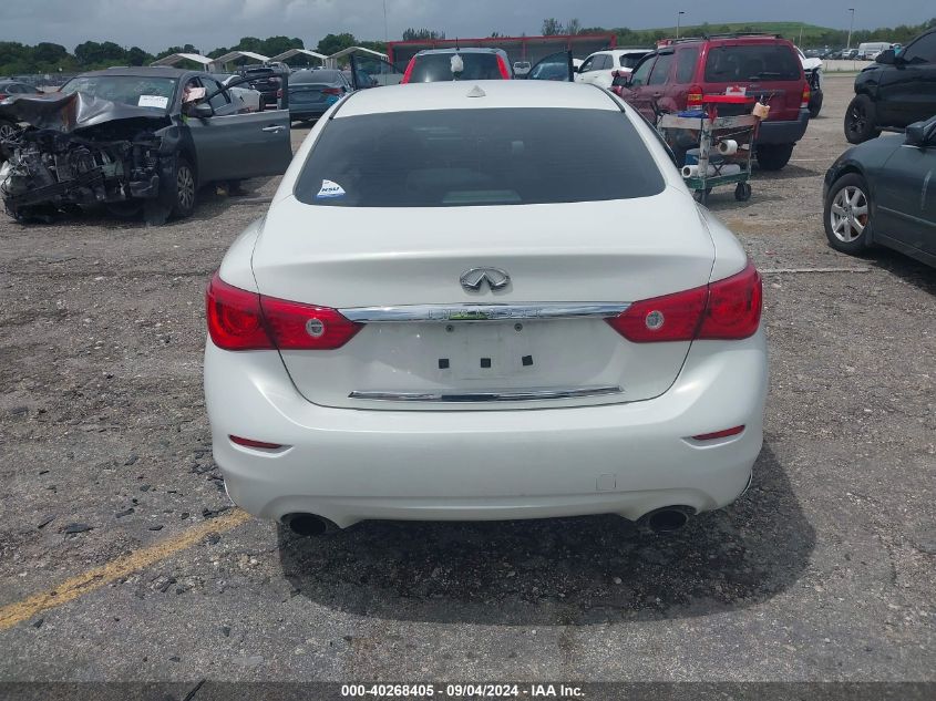 2015 Infiniti Q50 Premium/Sport VIN: JN1BV7AR8FM409111 Lot: 40268405