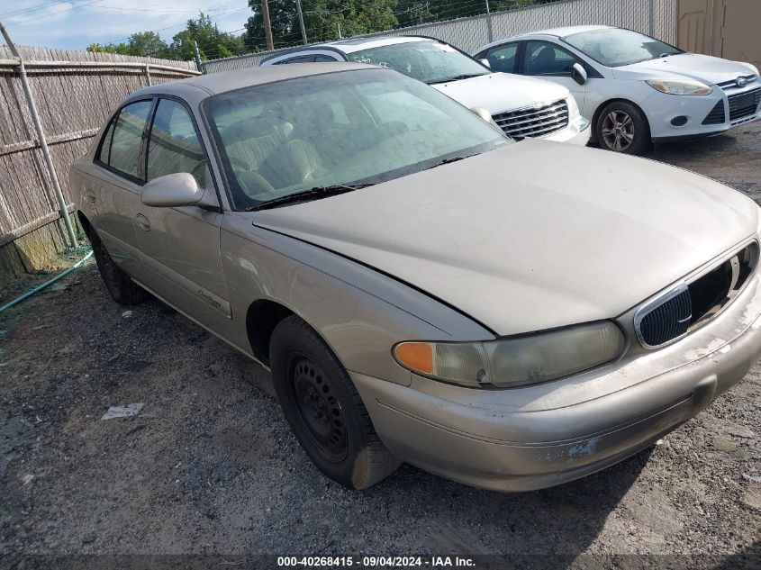 2001 Buick Century Custom VIN: 2G4WS52J311172113 Lot: 40268415