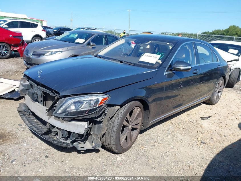 WDDUG8FB4FA152764 2015 MERCEDES-BENZ S CLASS - Image 2