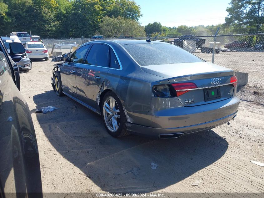 2017 AUDI A8 L 4.0T SPORT - WAU43AFD8HN006830