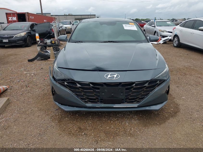 2021 Hyundai Elantra Sel VIN: KMHLN4AG4MU163665 Lot: 40268435