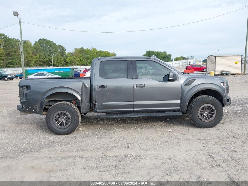 2020 Ford F-150 Raptor VIN: 1FTFW1RG3LFA05631 Lot: 40268438