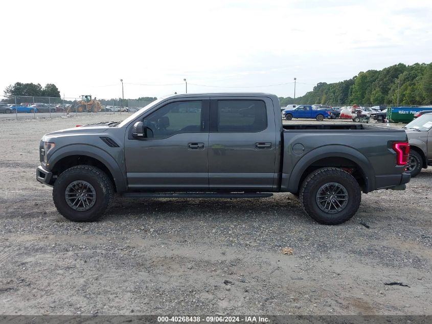 2020 Ford F-150 Raptor VIN: 1FTFW1RG3LFA05631 Lot: 40268438