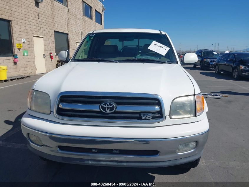 5TBBT48141S159597 2001 Toyota Tundra Ltd V8