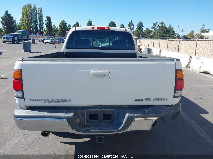 5TBBT48141S159597 2001 Toyota Tundra Ltd V8