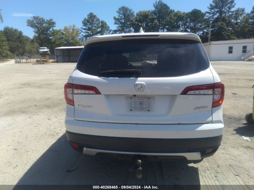 2021 Honda Pilot Awd Ex VIN: 5FNYF6H37MB068774 Lot: 40268465