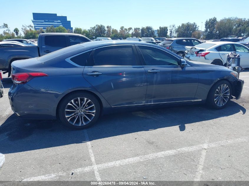 2015 Hyundai Genesis 3.8 VIN: KMHGN4JE3FU102651 Lot: 40268478