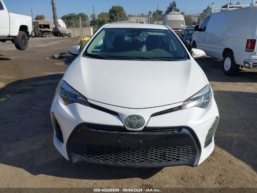 2017 Toyota Corolla Se VIN: 5YFBURHE6HP655301 Lot: 40268509