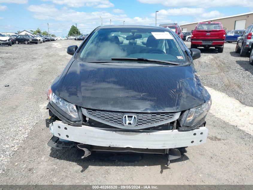 2012 Honda Civic Lx VIN: 2HGFG3B58CH560480 Lot: 40268520