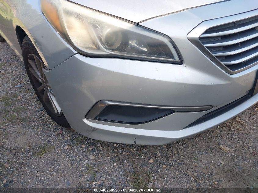 2016 Hyundai Sonata Se VIN: 5NPE24AF5GH376703 Lot: 40268526