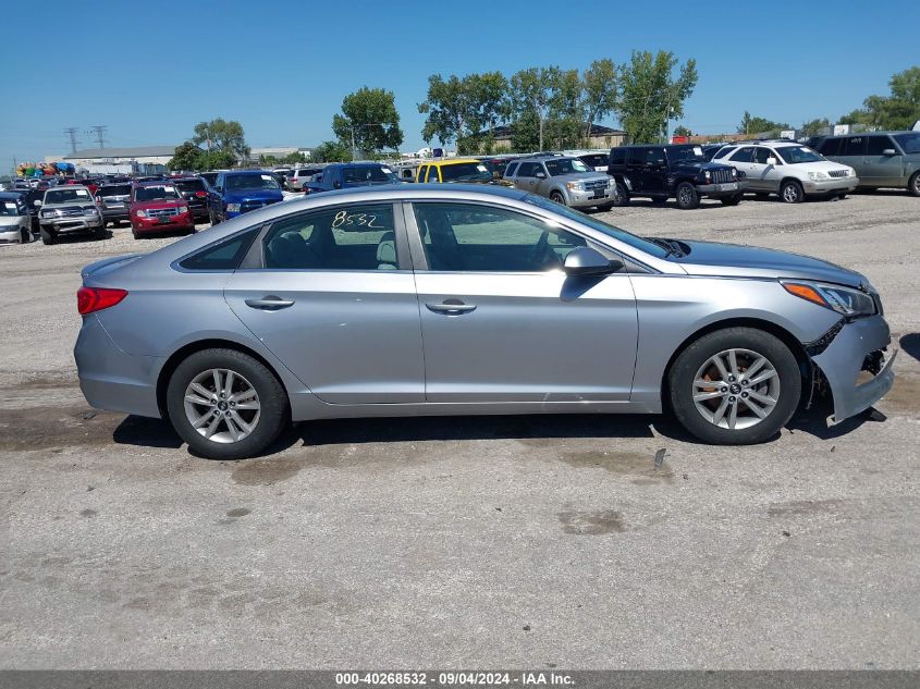 2015 Hyundai Sonata Se VIN: 5NPE24AF4FH024775 Lot: 40268532