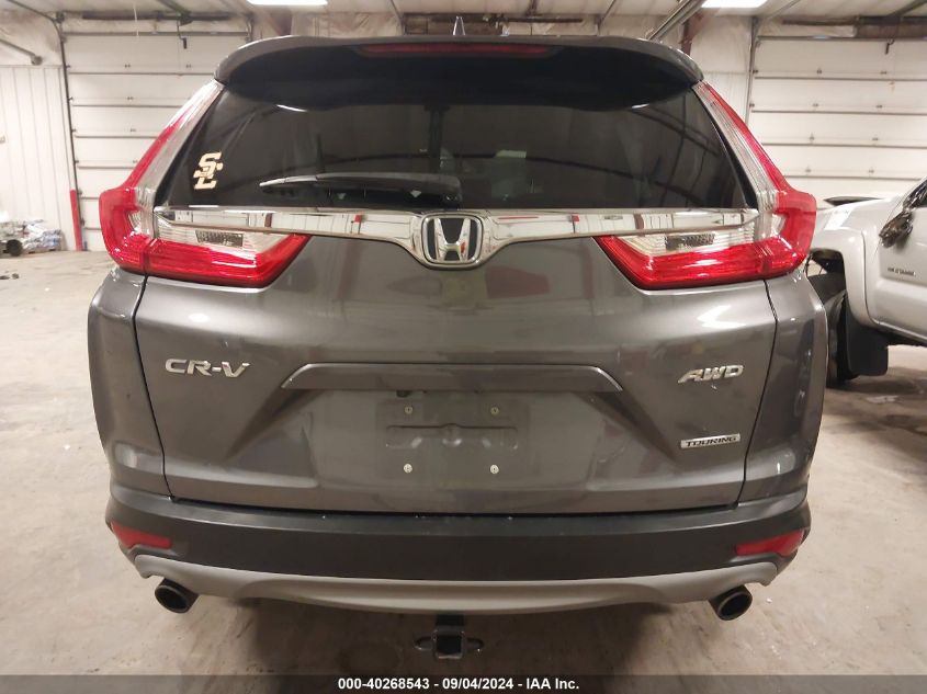 2019 Honda Cr-V Touring VIN: JHLRW2H92KX015830 Lot: 40268543