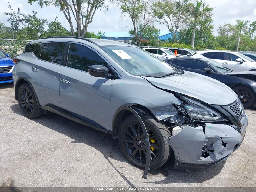 5N1AZ2BJ8NC124272 2022 NISSAN MURANO - Image 1