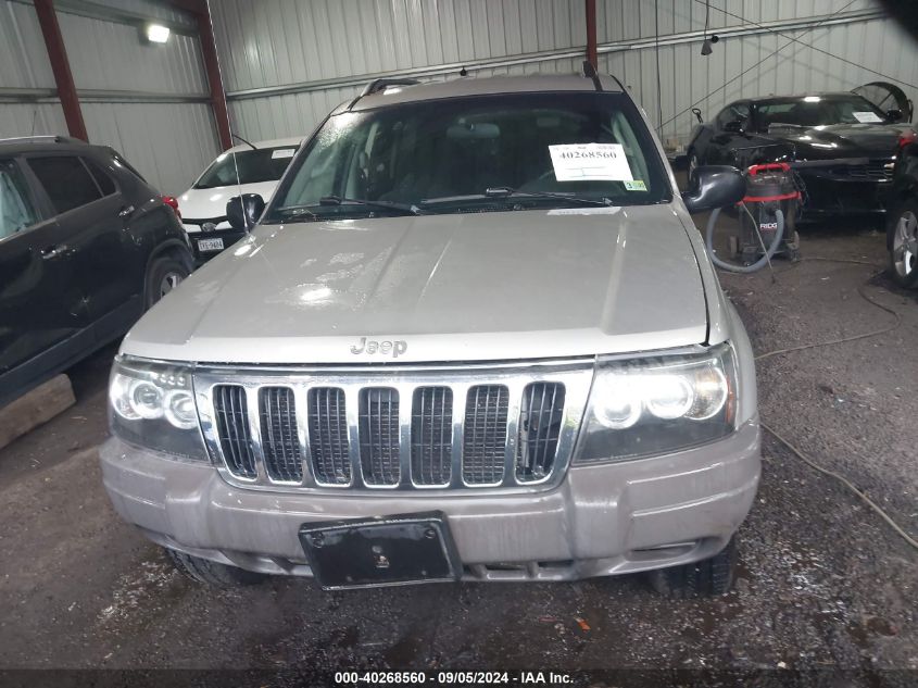 2003 Jeep Grand Cherokee Laredo VIN: 1J4GW48S03C572967 Lot: 40268560