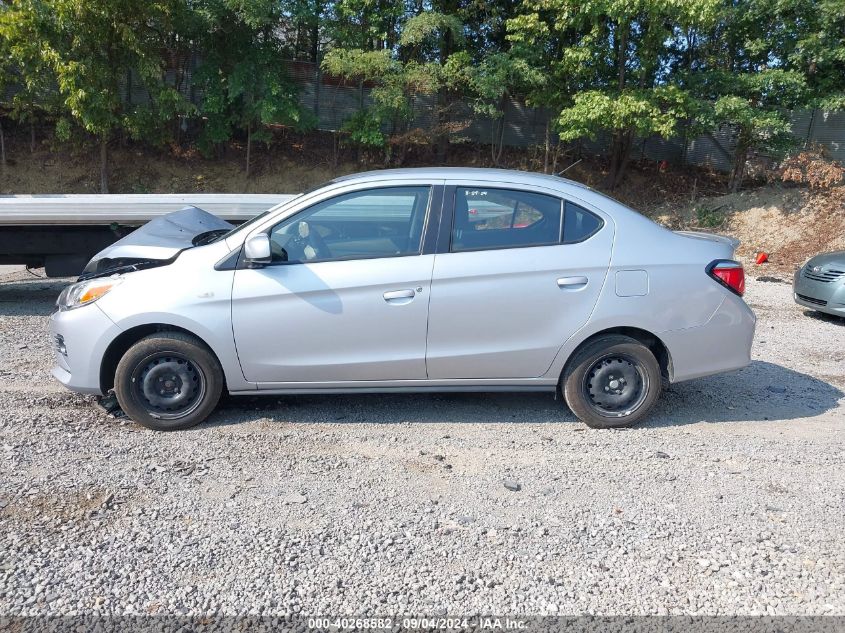 2022 Mitsubishi Mirage G4 Black Edition/Es/Le VIN: ML32FUFJ5NHF04038 Lot: 40268582