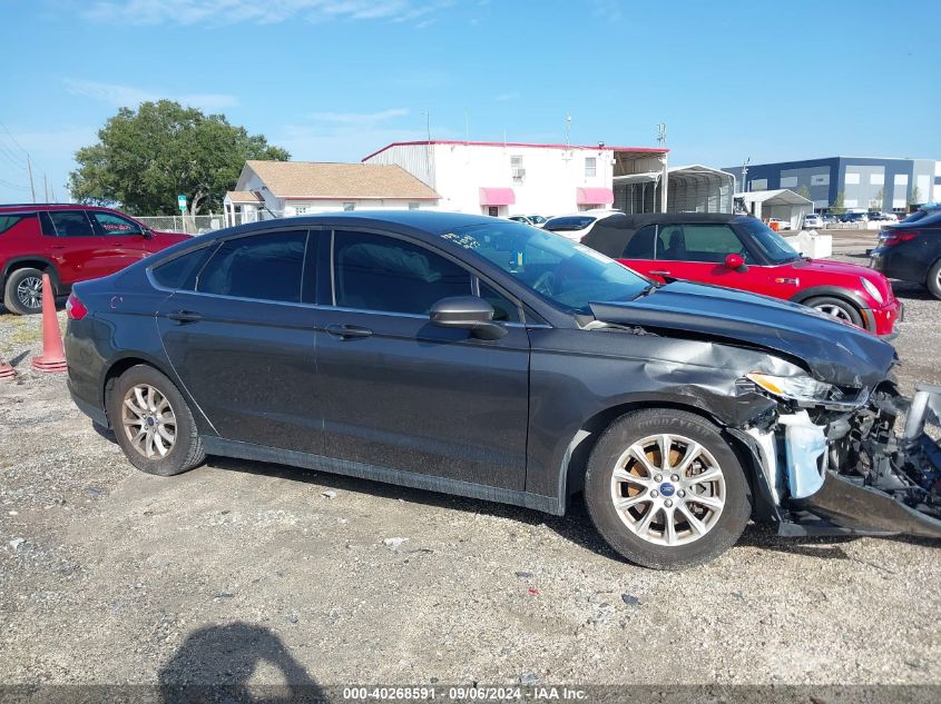 2016 Ford Fusion S VIN: 3FA6P0G7XGR269597 Lot: 40268591