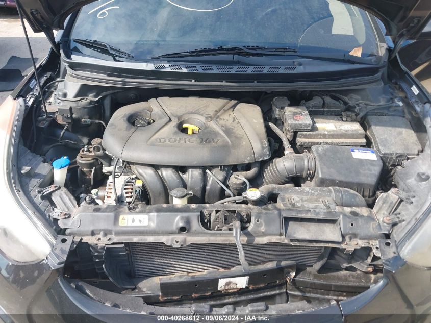 KMHDH4AE9CU448158 2012 Hyundai Elantra Gls (Ulsan Plant)