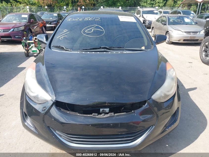 KMHDH4AE9CU448158 2012 Hyundai Elantra Gls (Ulsan Plant)