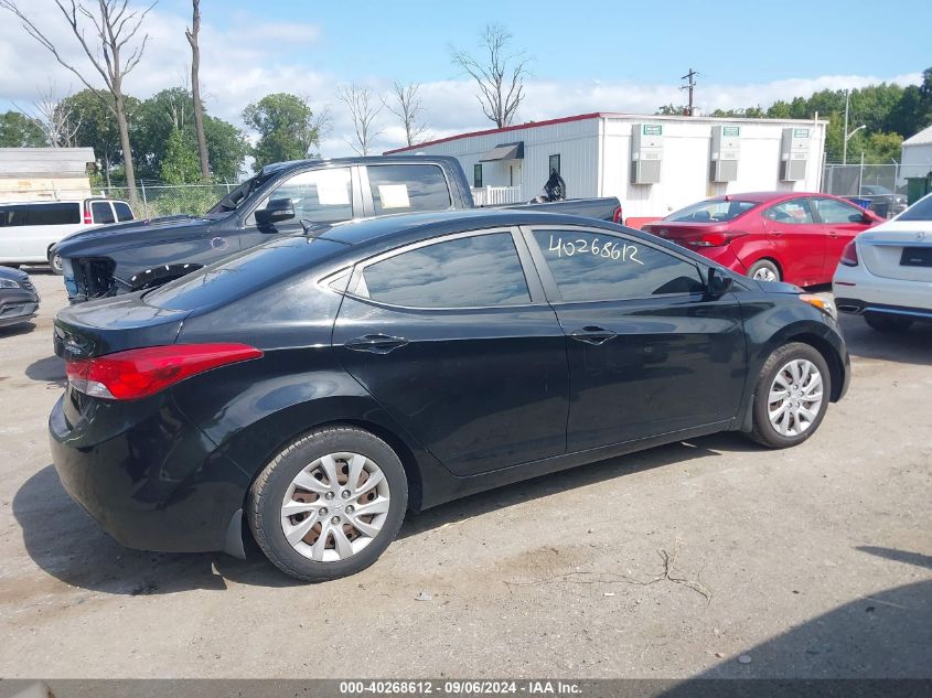 2012 Hyundai Elantra Gls (Ulsan Plant) VIN: KMHDH4AE9CU448158 Lot: 40268612