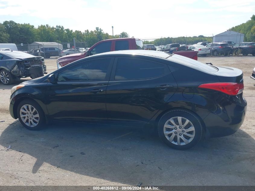 KMHDH4AE9CU448158 2012 Hyundai Elantra Gls (Ulsan Plant)