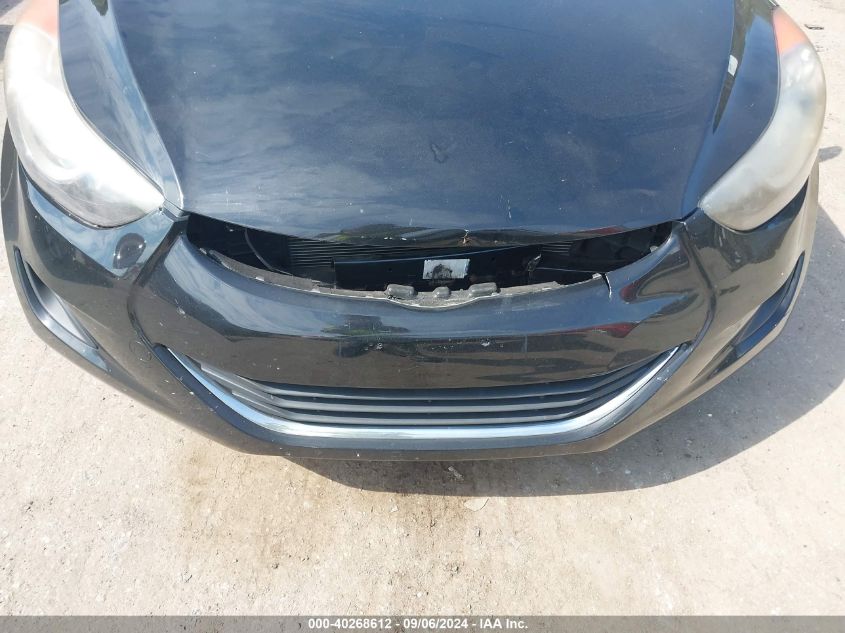 KMHDH4AE9CU448158 2012 Hyundai Elantra Gls (Ulsan Plant)