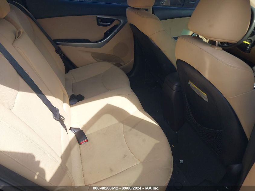 KMHDH4AE9CU448158 2012 Hyundai Elantra Gls (Ulsan Plant)