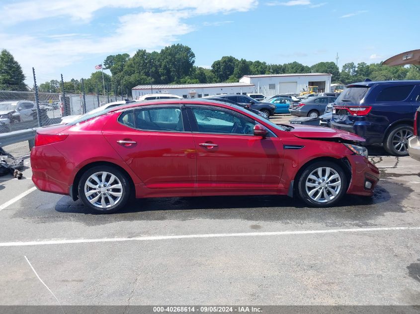 2015 Kia Optima Ex VIN: 5XXGN4A73FG425545 Lot: 40268614