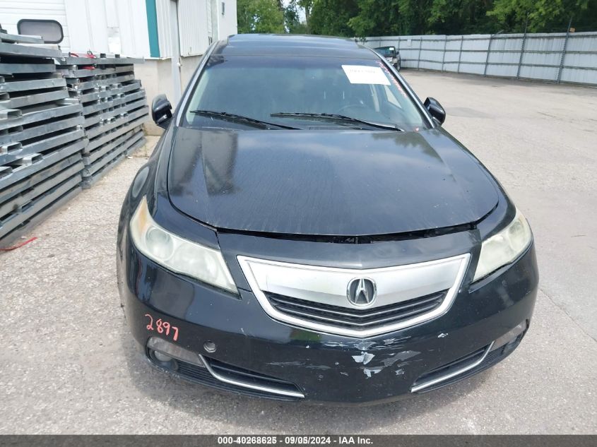 2013 Acura Tl 3.5 VIN: 19UUA8F56DA016544 Lot: 40268625