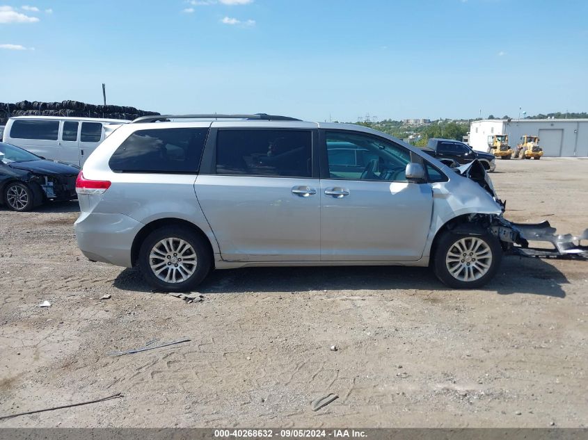 2011 Toyota Sienna Xle V6 VIN: 5TDYK3DC6BS043437 Lot: 40268632