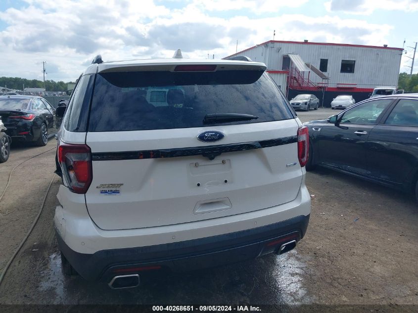 2017 Ford Explorer Sport VIN: 1FM5K8GTXHGA91694 Lot: 40268651