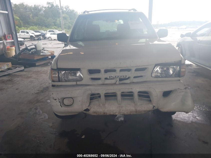 2001 Isuzu Rodeo Ls 3.2L V6/Lse 3.2L V6/S 3.2L V6 VIN: 4S2CK58W214315961 Lot: 40268652