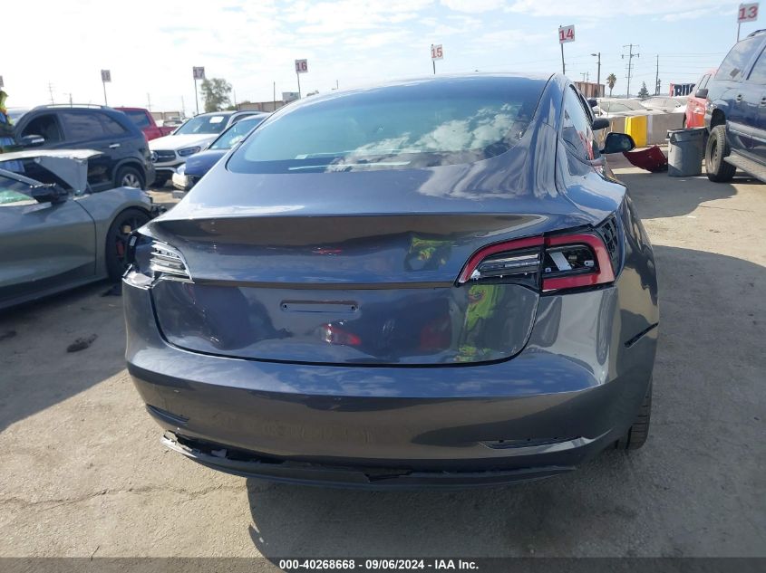 2023 Tesla Model 3 Rear-Wheel Drive VIN: 5YJ3E1EA4PF464992 Lot: 40268668