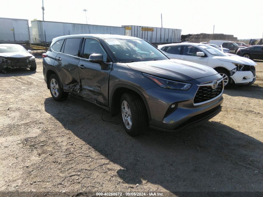 2022 TOYOTA HIGHLANDER HYBRID LE - 5TDBBRCH4NS560715