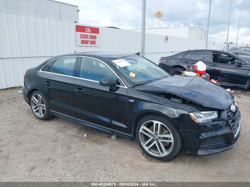 2018 Audi A3 2.0T Premium/2.0T Tech Premium VIN: WAUJ8GFF8J1045794 Lot: 40268675