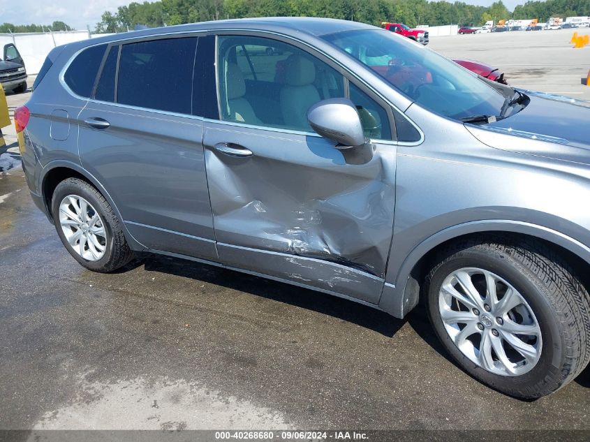 2020 Buick Envision Fwd Preferred VIN: LRBFXBSA5LD014916 Lot: 40268680