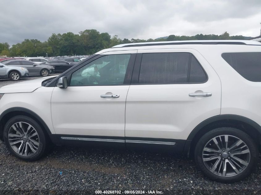 2016 Ford Explorer Platinum VIN: 1FM5K8HT3GGC65893 Lot: 40268702