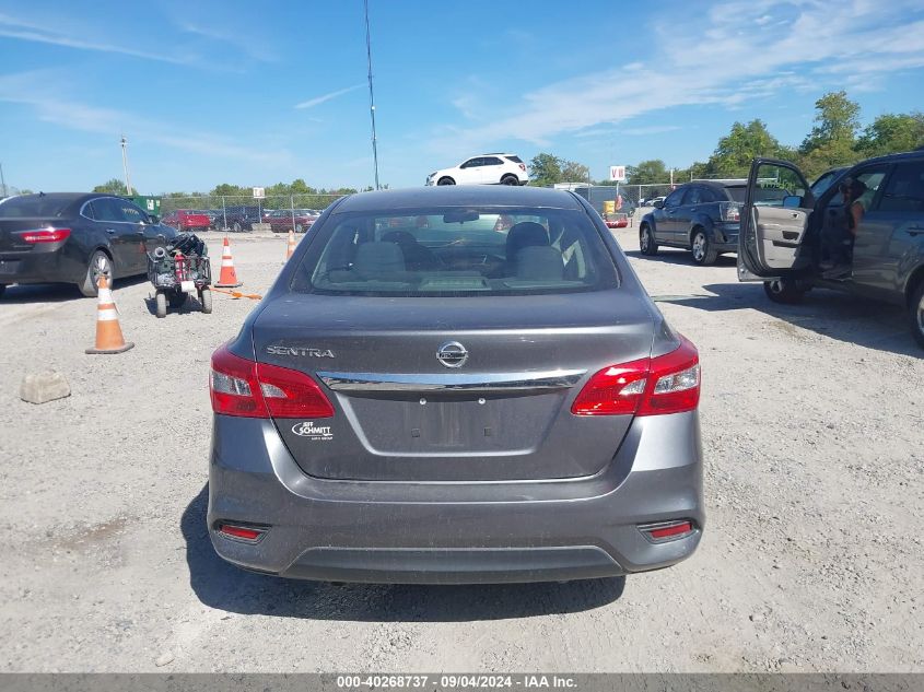 2016 Nissan Sentra S VIN: 3N1AB7AP4GL681721 Lot: 40268737