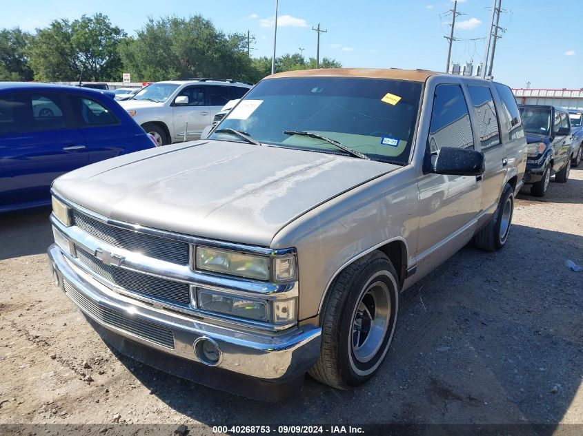 1996 GMC Yukon VIN: 1GKEC13R8TJ734949 Lot: 40268753