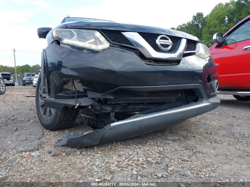 2016 Nissan Rogue S/Sl/Sv VIN: 5N1AT2MV6GC925481 Lot: 40268773