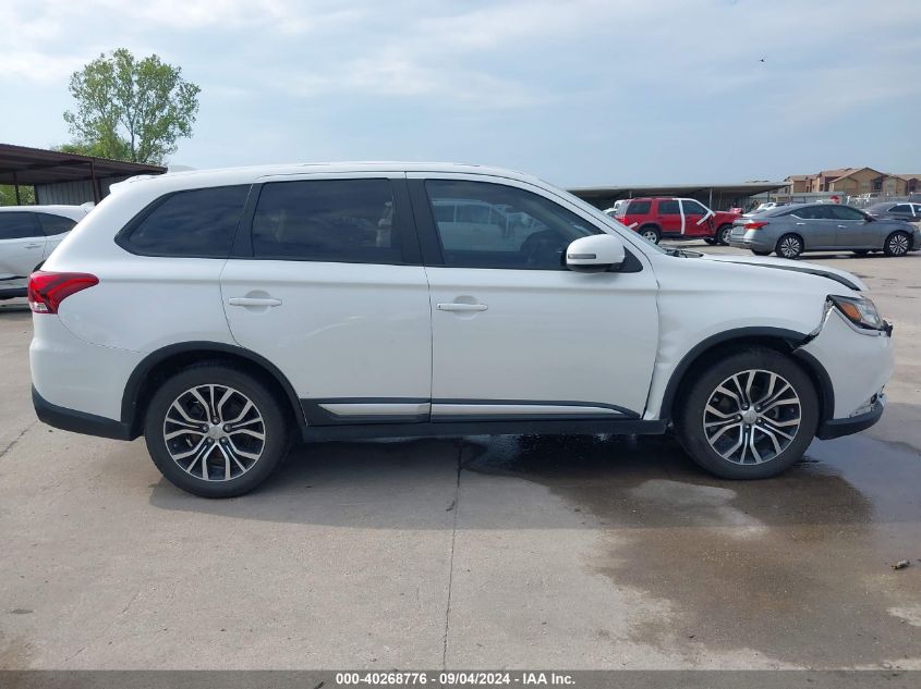 2017 Mitsubishi Outlander Se VIN: JA4AD3A32HZ053562 Lot: 40268776