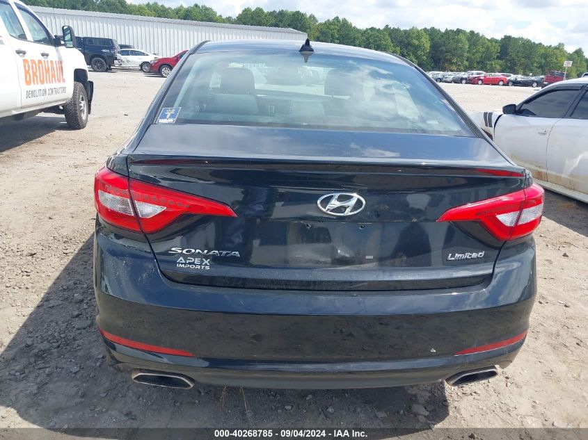 2015 HYUNDAI SONATA LIMITED - 5NPE34AF7FH250547