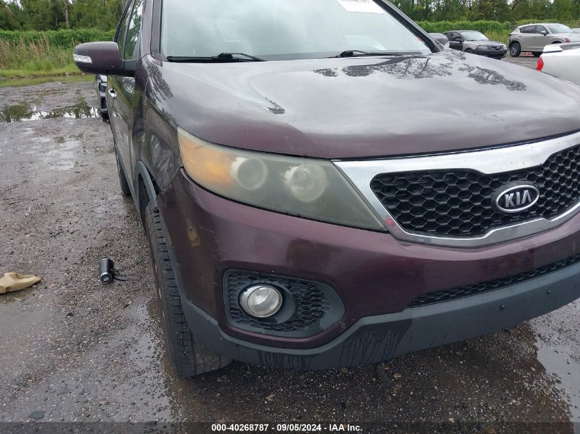 2011 Kia Sorento Lx VIN: 5XYKTCA1XBG165852 Lot: 40268787