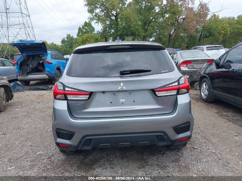 2020 Mitsubishi Outlander Sport 2.0 Es Awc VIN: JA4AR3AU0LU007955 Lot: 40268798